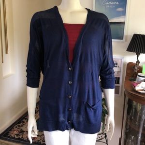 Navy Cardigan